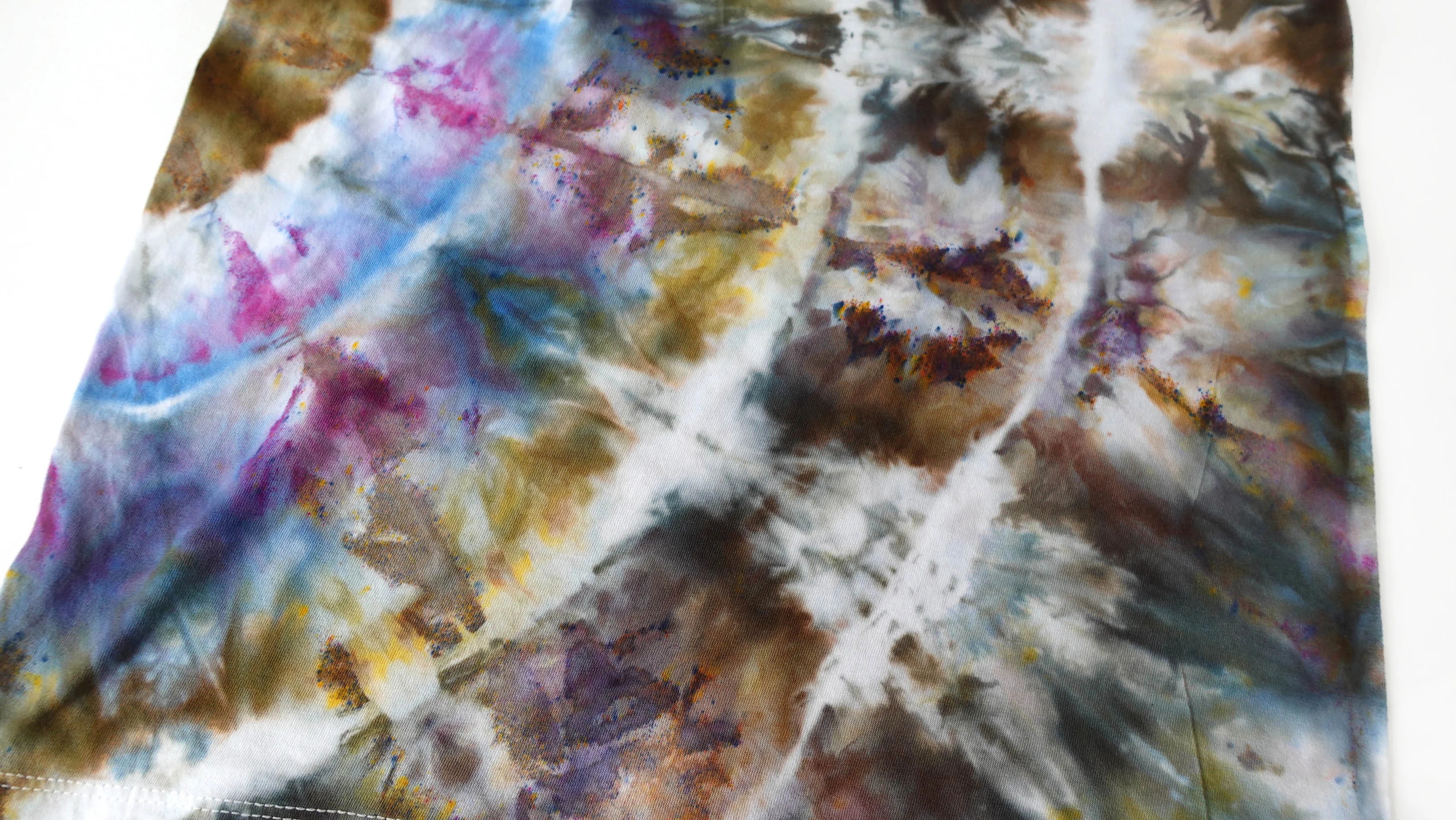 Ice Tie Dye Tshirt Size Children L Free Shipping