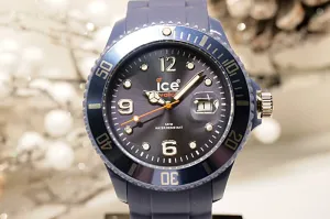 Ice-Watch Unisex SI.MN.B.S.10 Sili Collection Blue Plastic and Silicone Watch