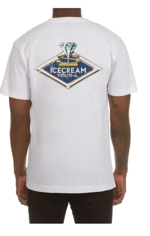Icecream Ice Wagon Tee (White)