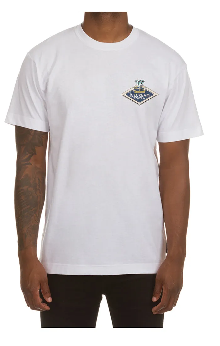Icecream Ice Wagon Tee (White)