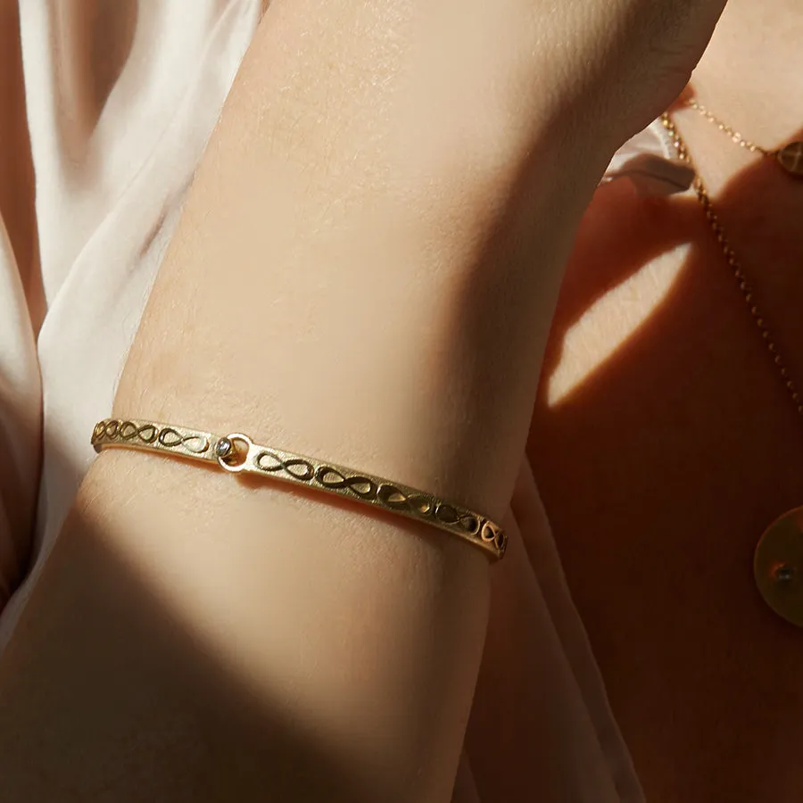 Infinity Diamond Bracelet