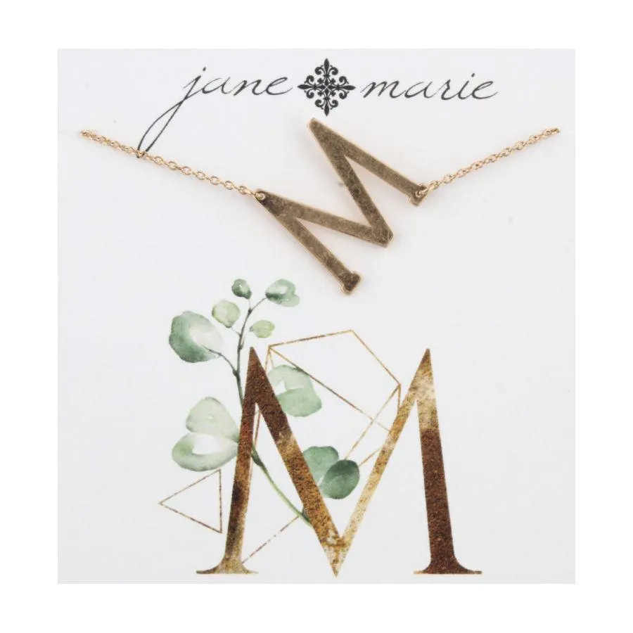 Jane Marie You-nique Initial Bracelet