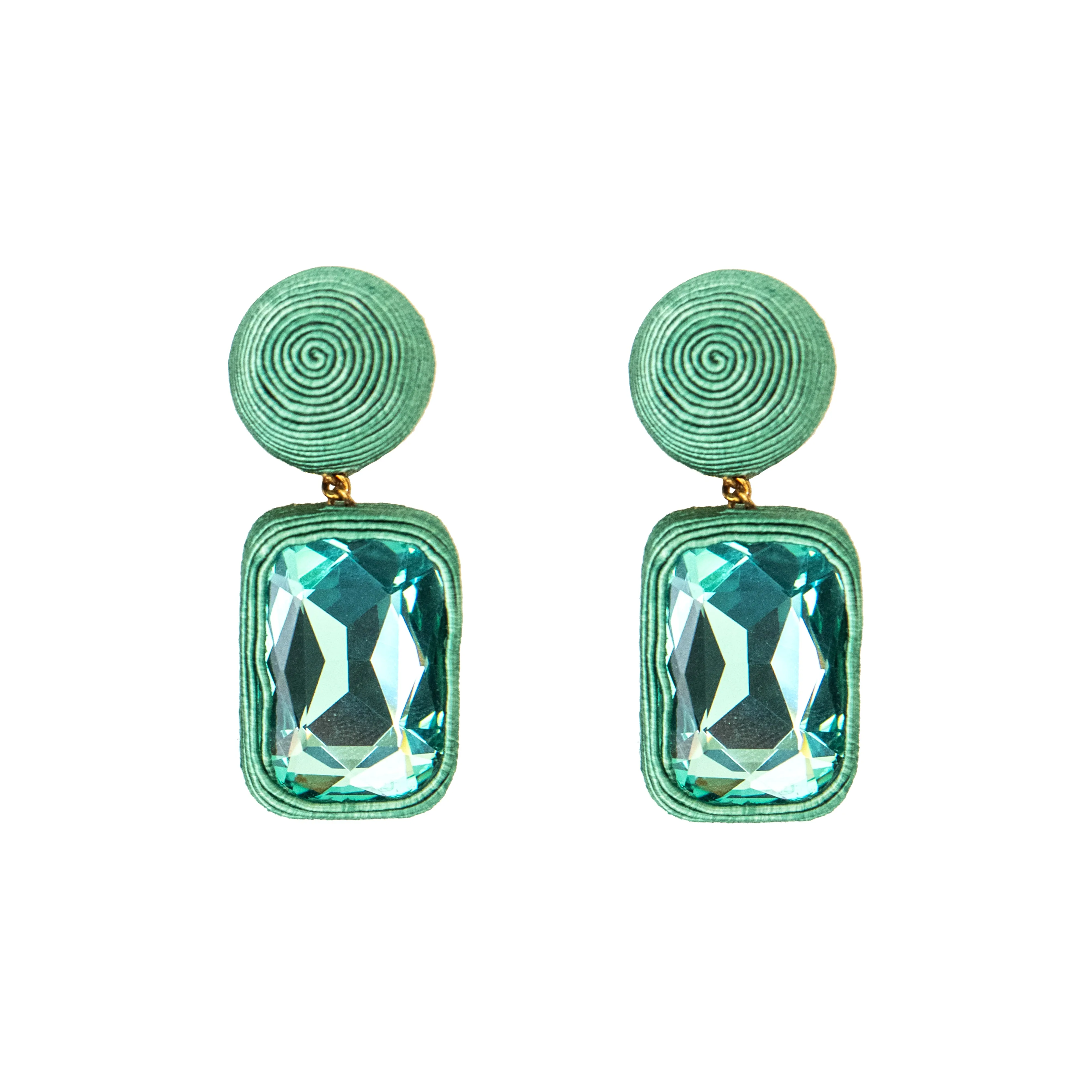 Jewel Drop-Seafoam