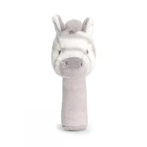 Keeleco Cuddle Zebra Stick Rattle - 14cm