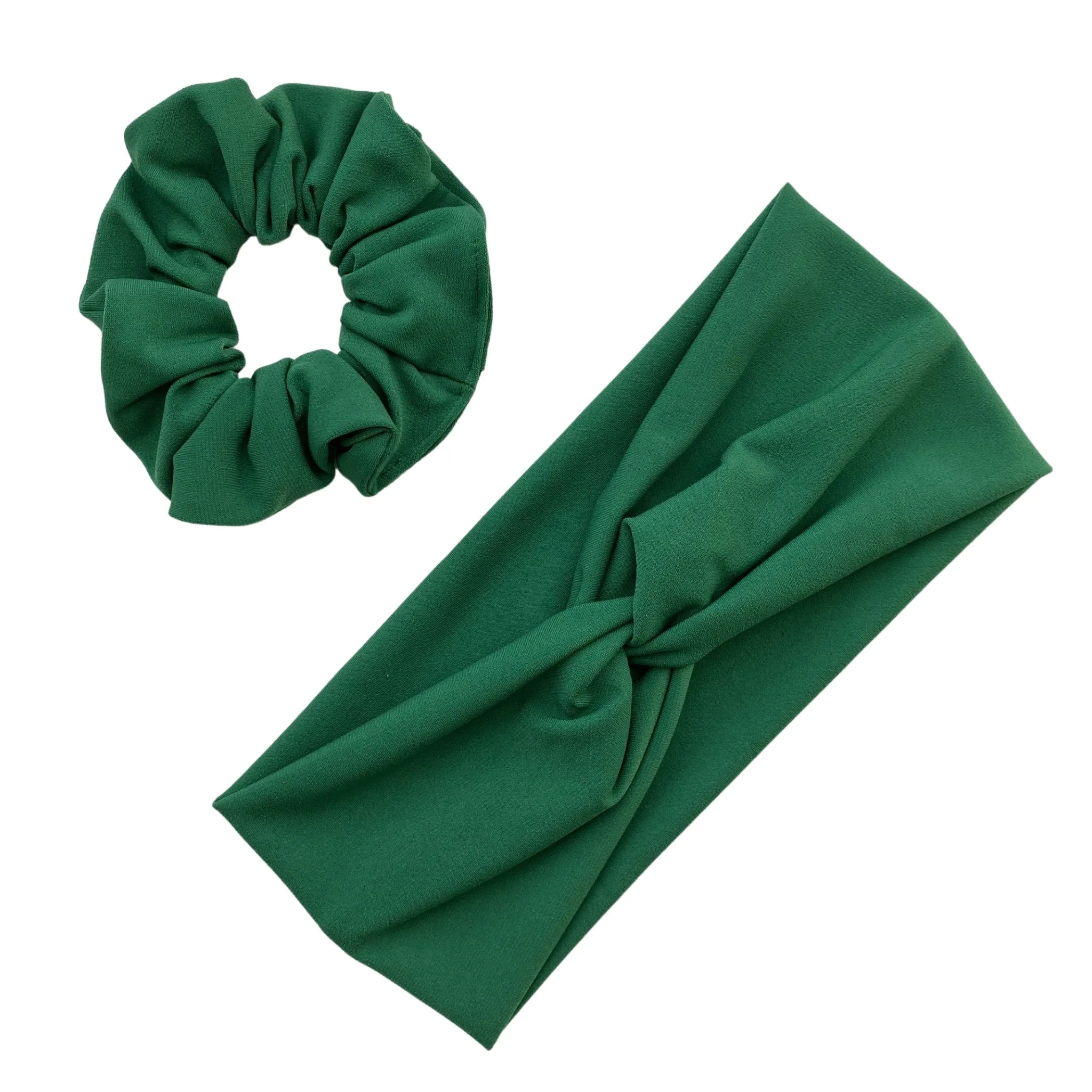 Kelly Green Ice Scrunchie