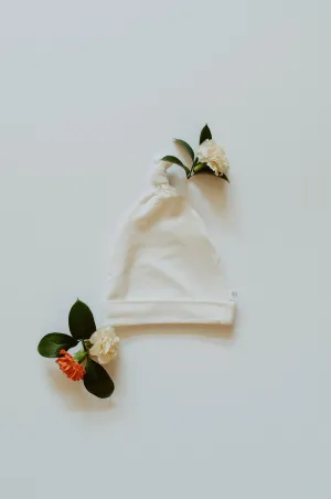 Knot Hat - Soft White