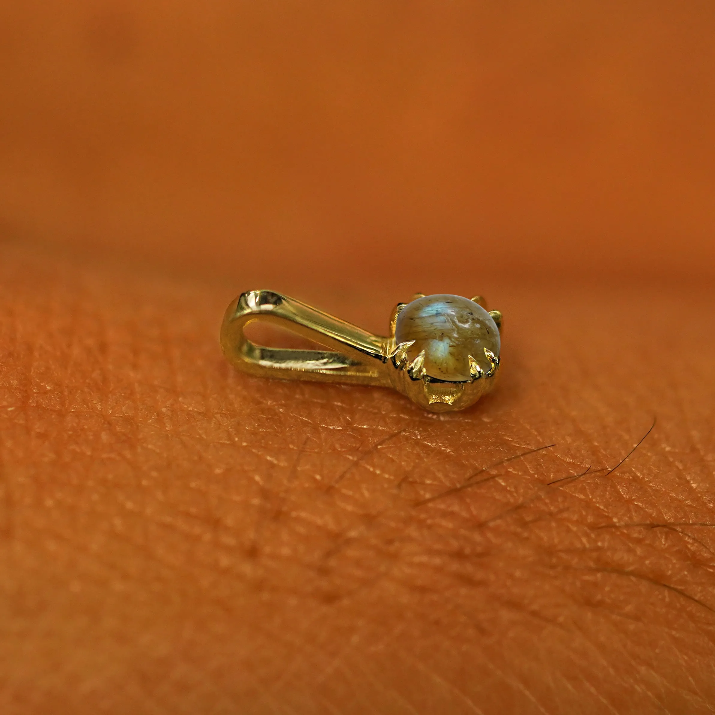 Labradorite Charm