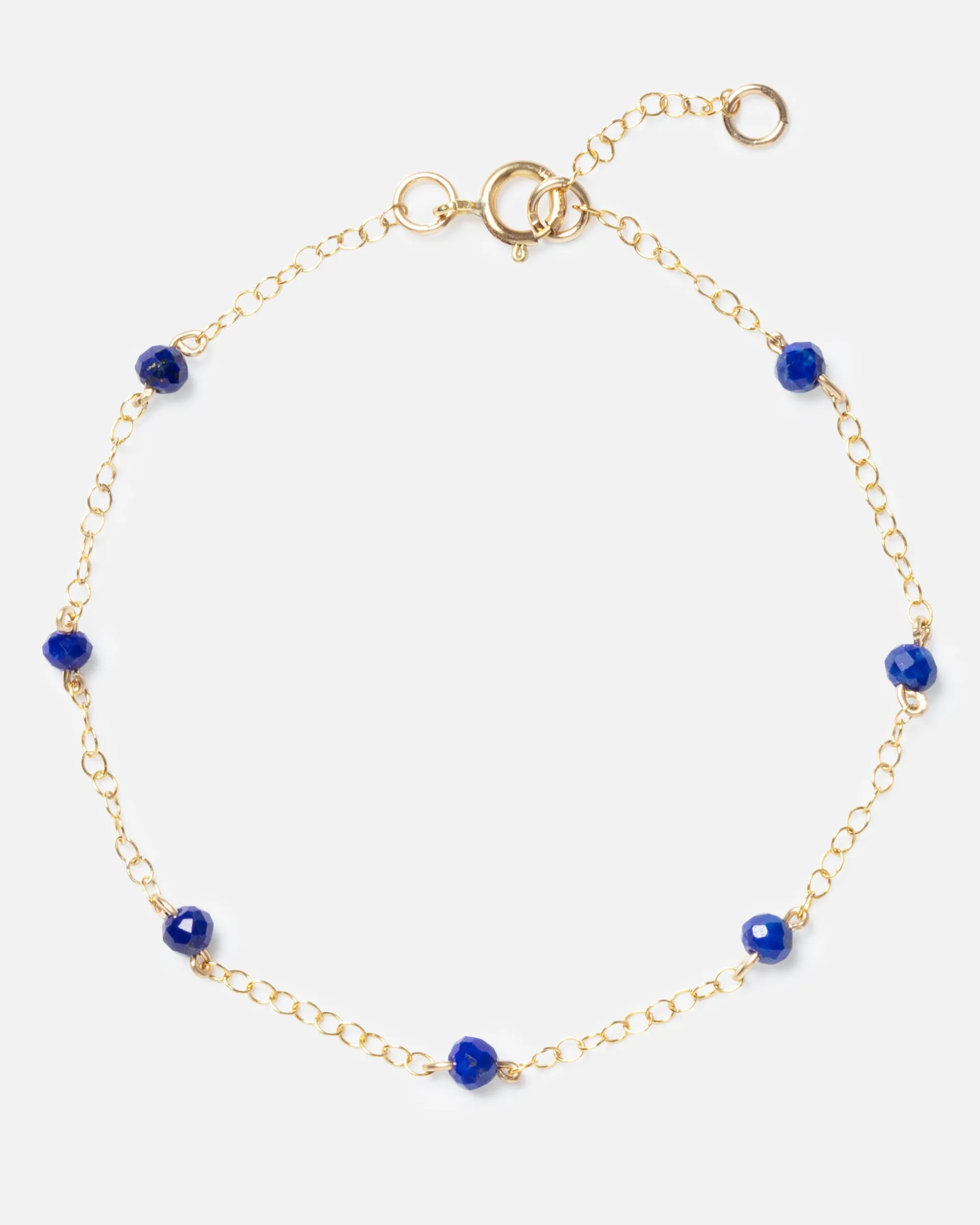 LAPIS CONSTELLATION 14K GOLD FILLED BRACELET