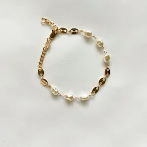 Link Pearl  Bracelet