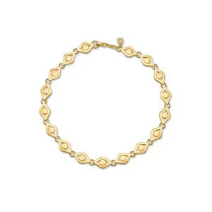 Men's Collection Pure Gold Eye Link Bracelet
