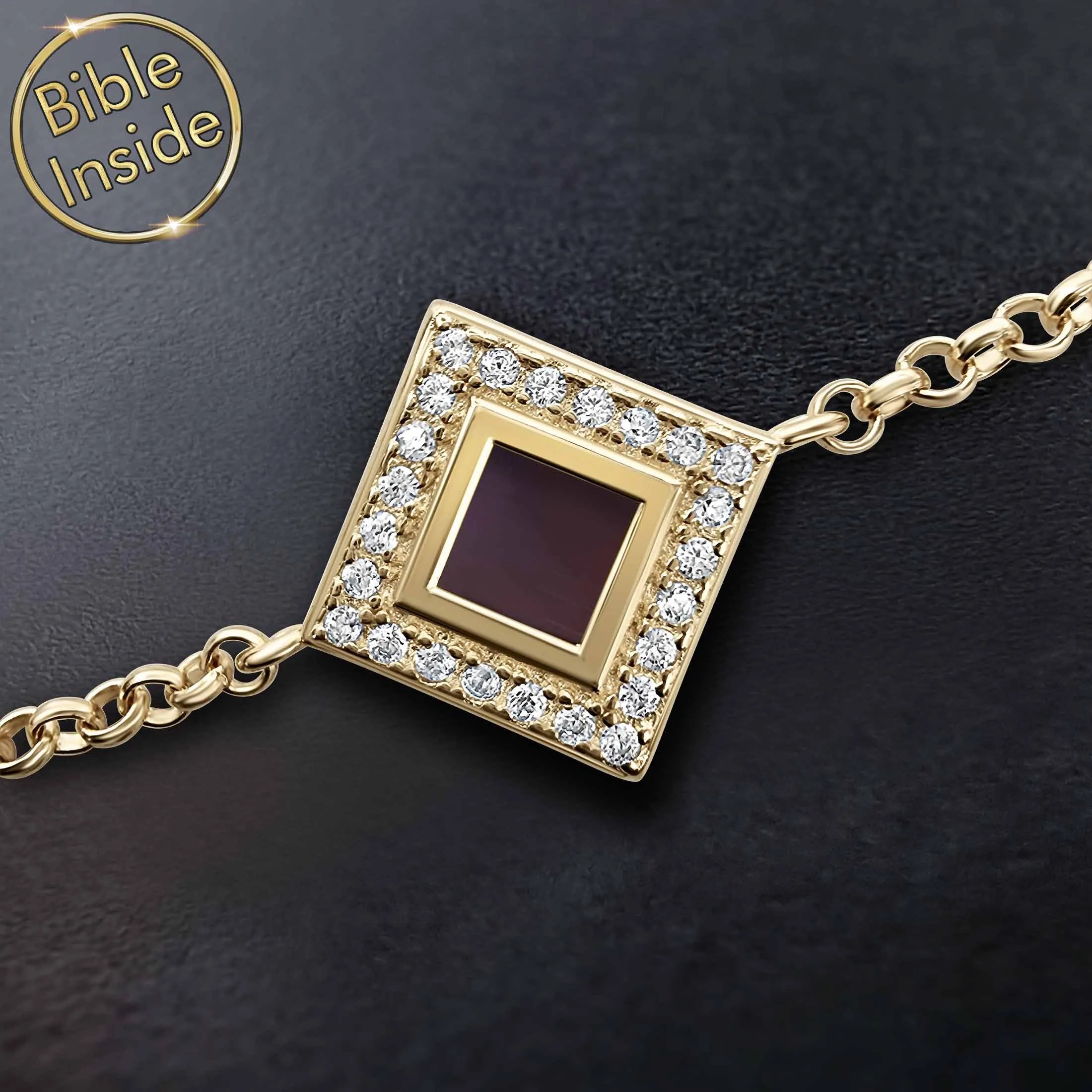 Miniature Bible Bracelet with Nano Bible - Elizabeth Bracelet