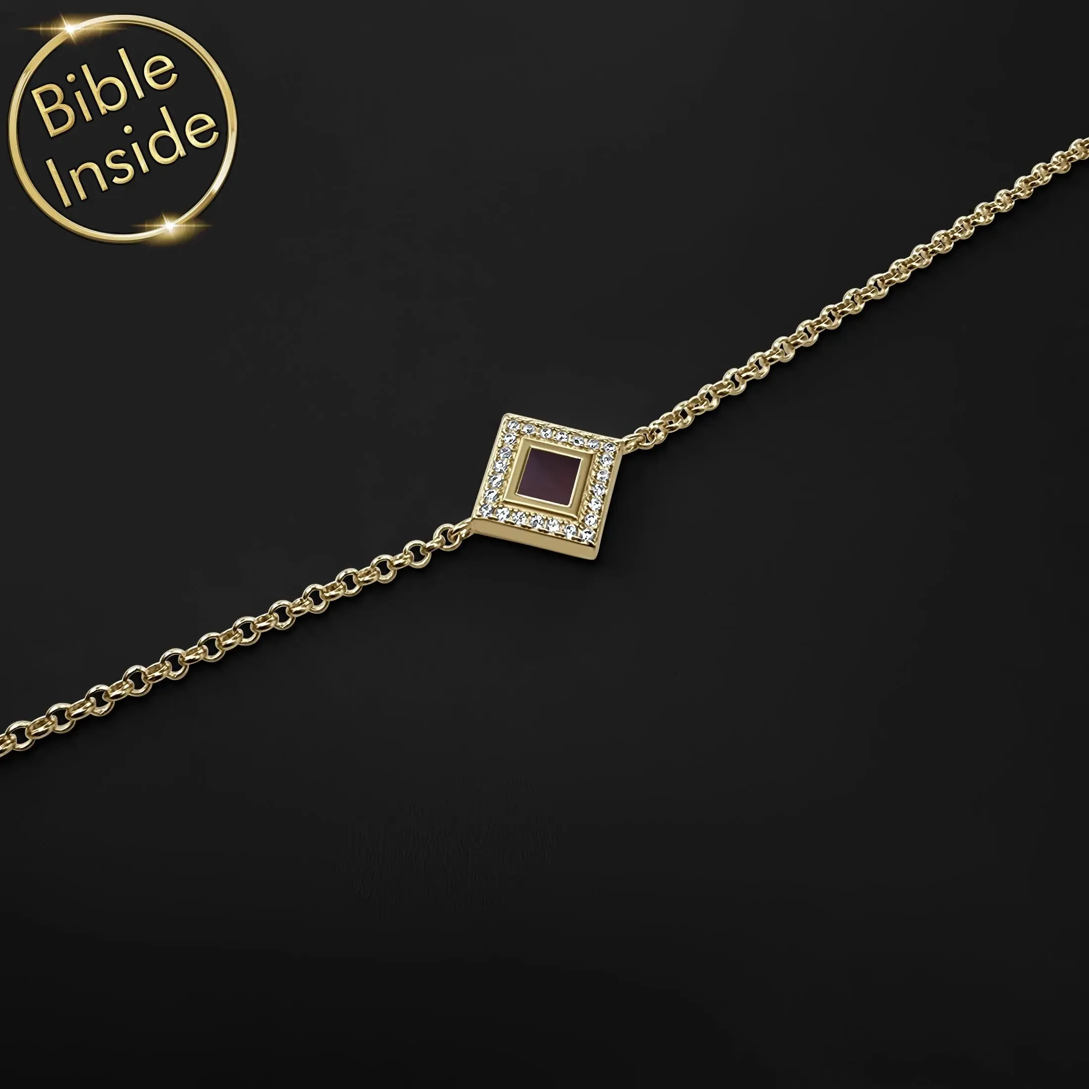 Miniature Bible Bracelet with Nano Bible - Elizabeth Bracelet