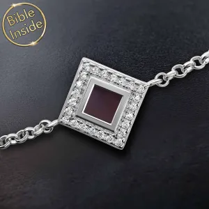 Miniature Bible Bracelet with Nano Bible - Elizabeth Bracelet