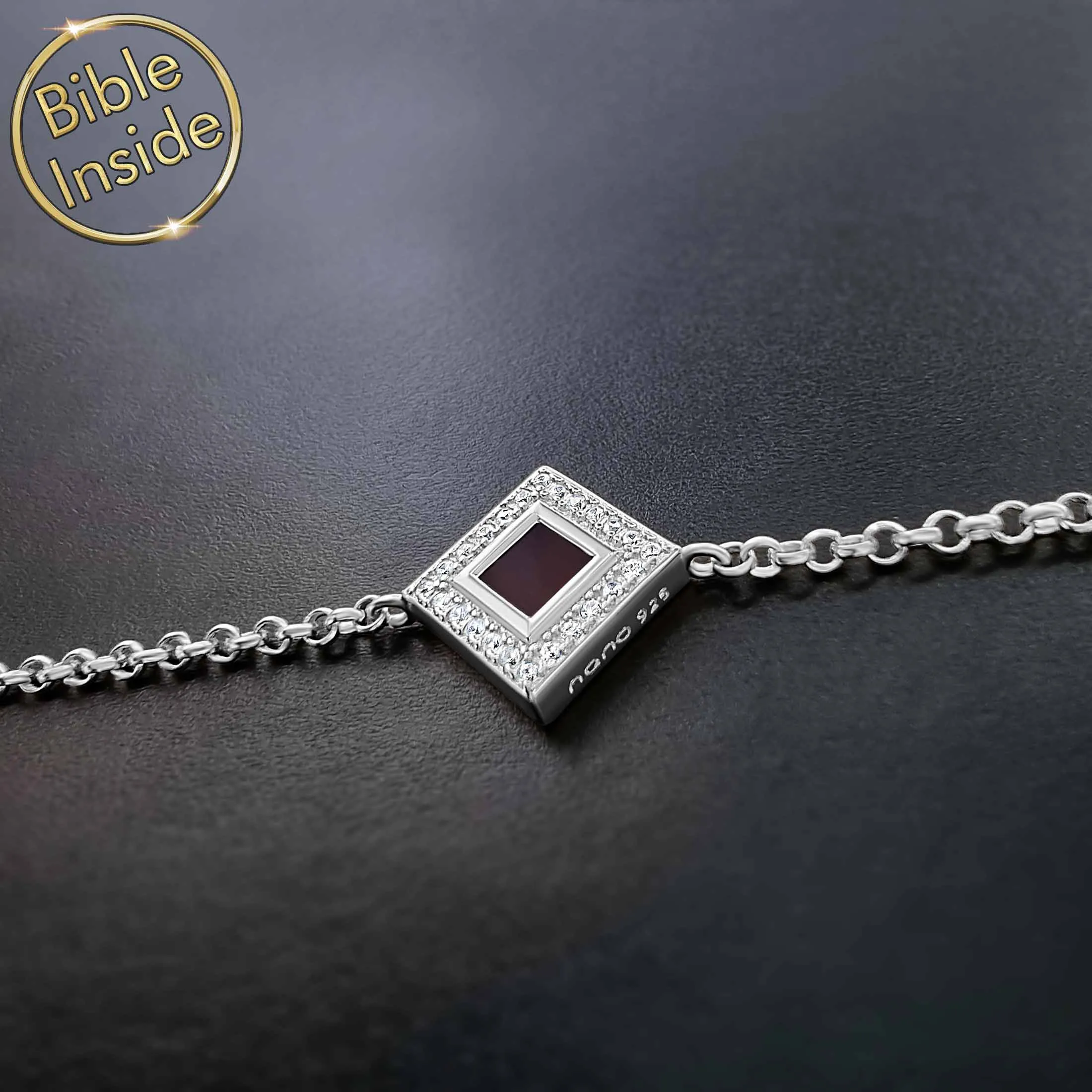 Miniature Bible Bracelet with Nano Bible - Elizabeth Bracelet