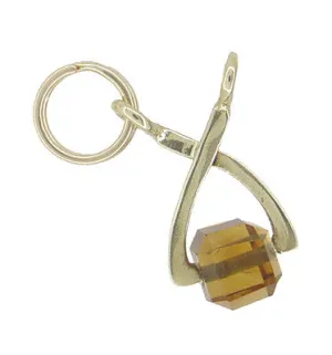 Movable Ice Tongs Heirloom Charm in 14 Karat Gold