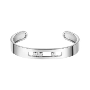 Move Joaillerie 18K White Gold & Diamond Bracelet