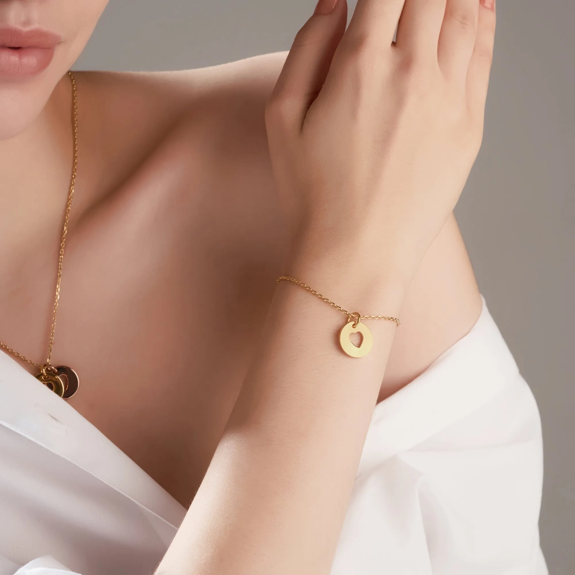 Mysha Personalized Captured Love Bracelet