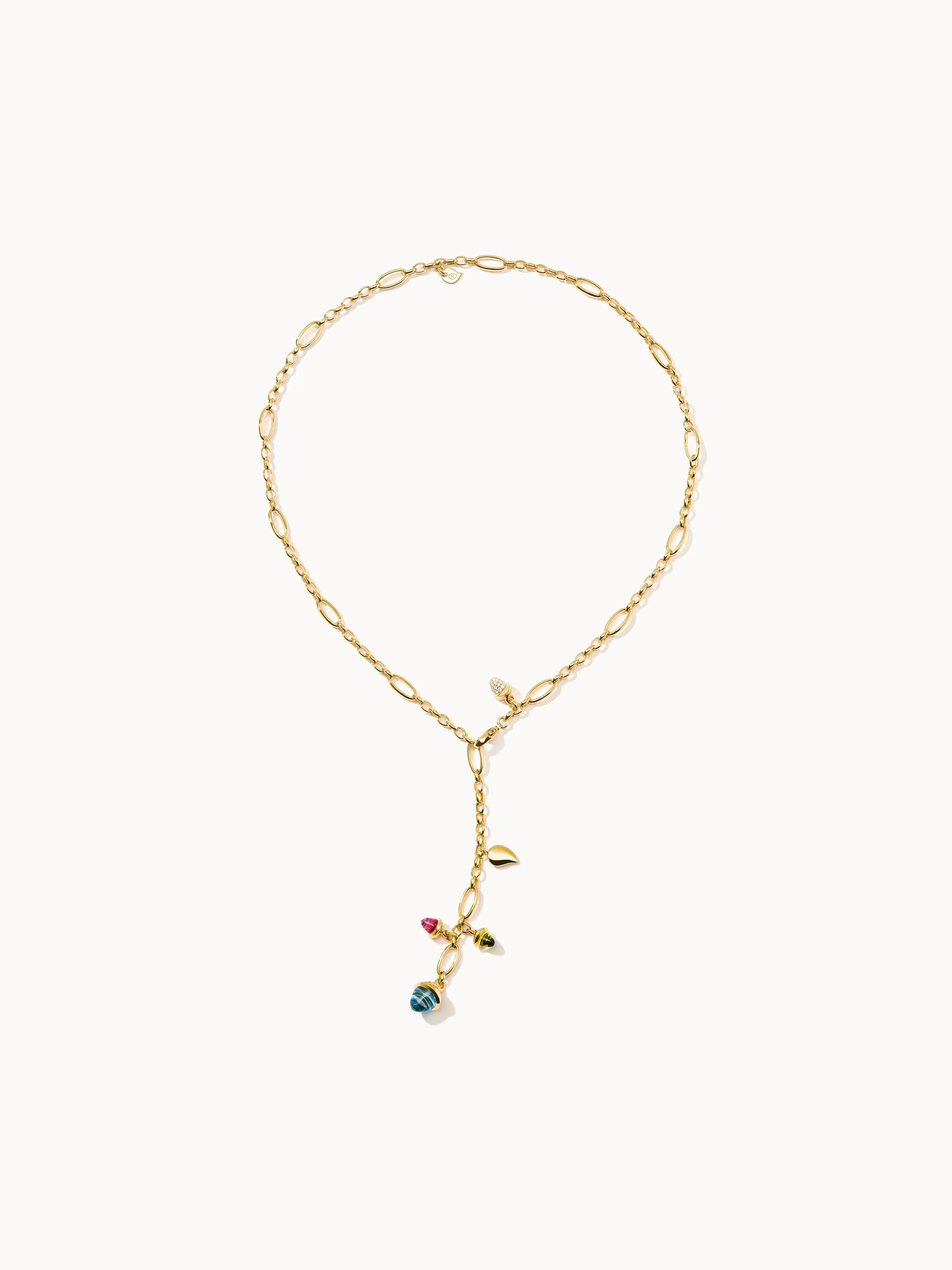Necklace MIKADO Delicate 51 cm 'Candy' with Diamond Pavé