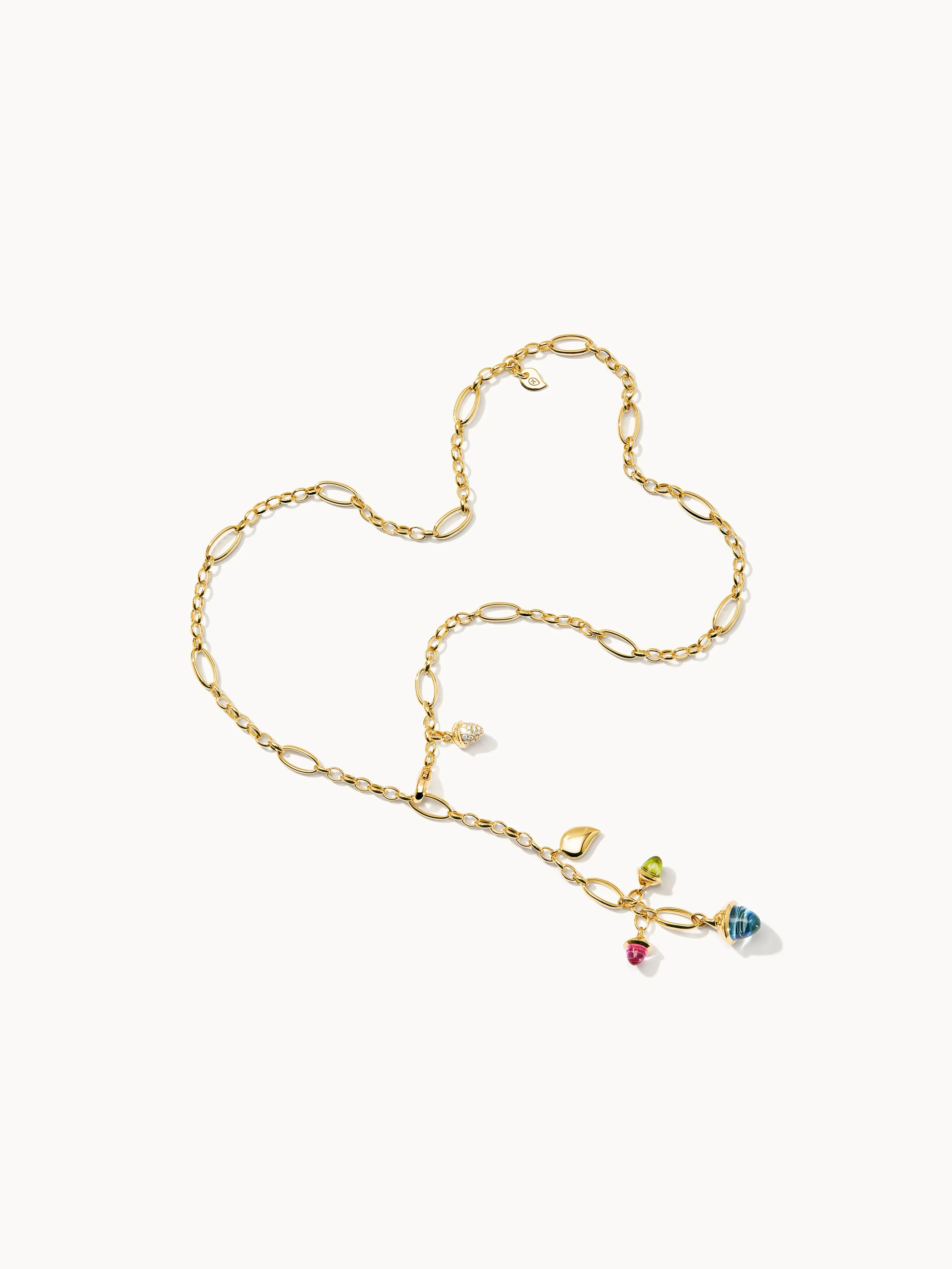 Necklace MIKADO Delicate 51 cm 'Candy' with Diamond Pavé
