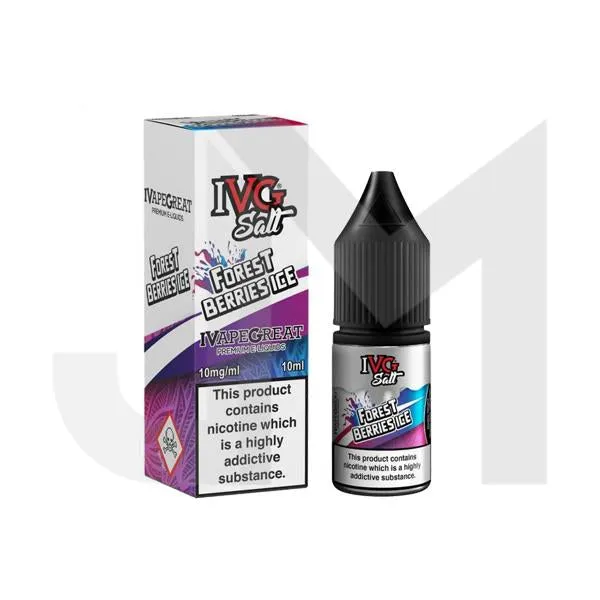 New! I VG Salt 10mg 10ml Nic Salt (50VG/50PG)