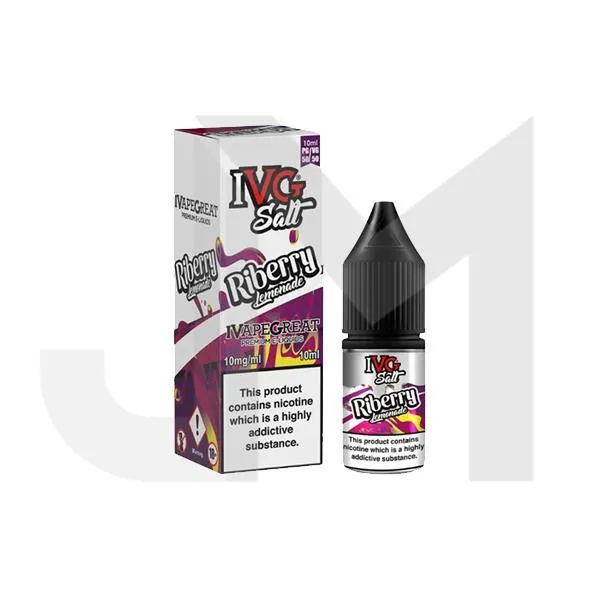 New! I VG Salt 10mg 10ml Nic Salt (50VG/50PG)