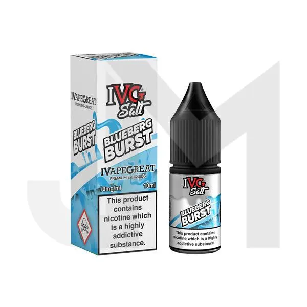 New! I VG Salt 10mg 10ml Nic Salt (50VG/50PG)