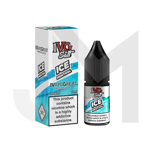 New! I VG Salt 10mg 10ml Nic Salt (50VG/50PG)