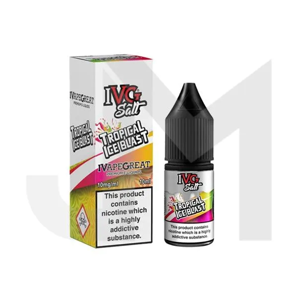 New! I VG Salt 10mg 10ml Nic Salt (50VG/50PG)