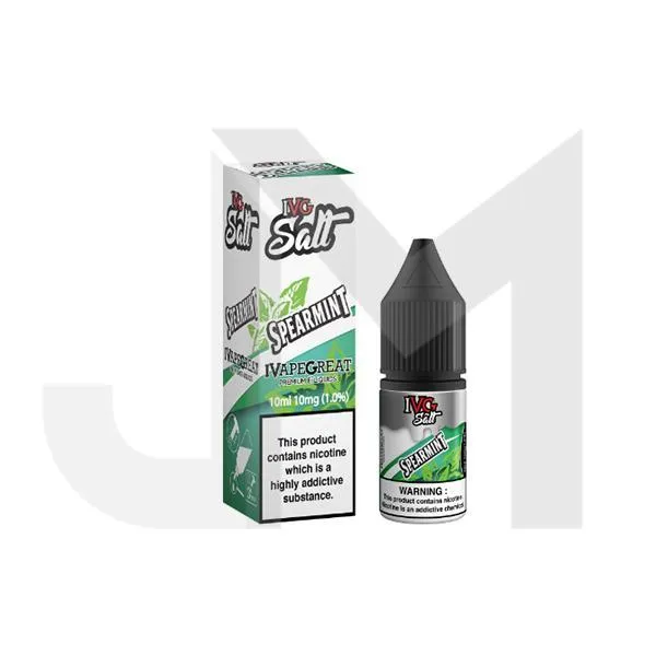 New! I VG Salt 10mg 10ml Nic Salt (50VG/50PG)