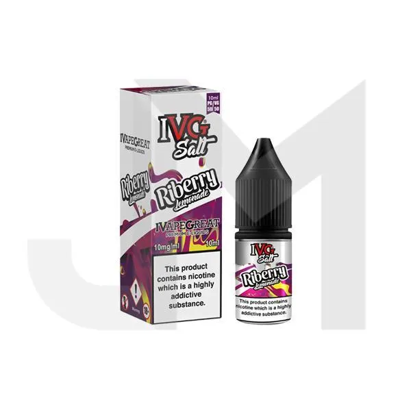 New! I VG Salt 10mg 10ml Nic Salt (50VG/50PG)