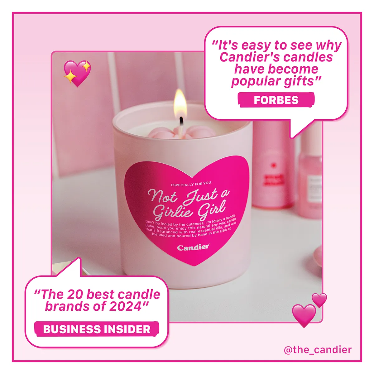 NOT JUST A GIRLIE GIRL CANDLE