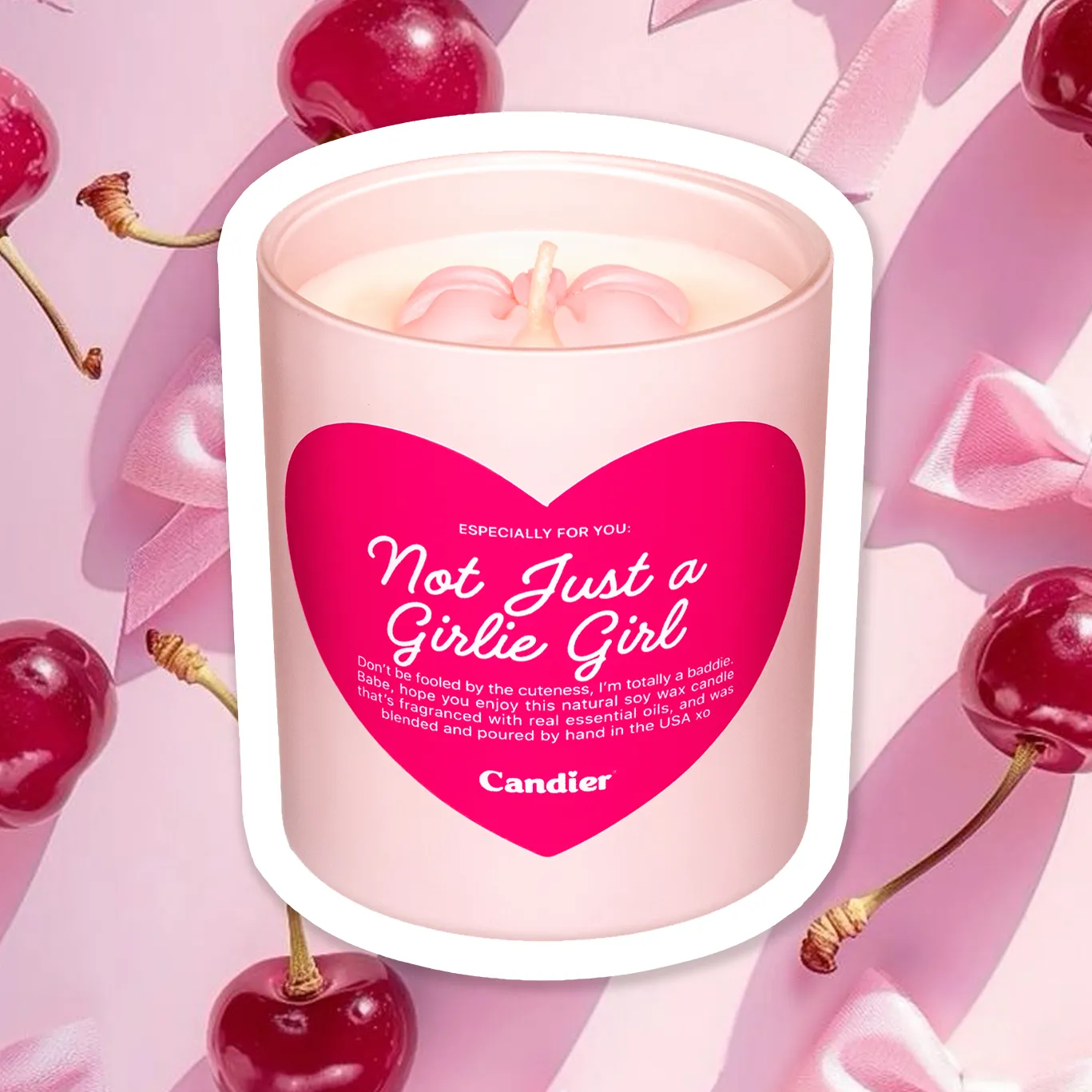 NOT JUST A GIRLIE GIRL CANDLE