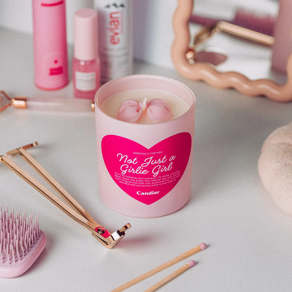 NOT JUST A GIRLIE GIRL CANDLE