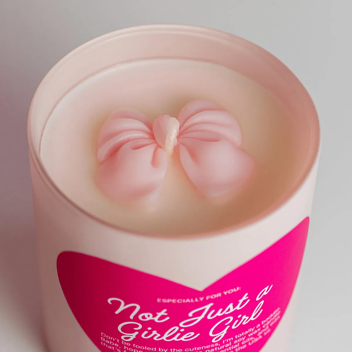 NOT JUST A GIRLIE GIRL CANDLE