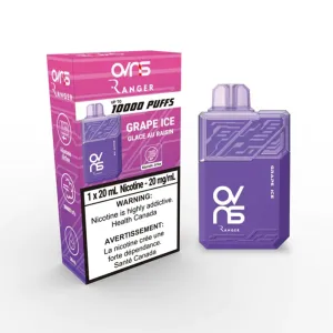OVNS Ranger 10K - Grape Ice Disposable Vape