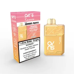 OVNS Ranger 10K - Orange Peach Ice Disposable Vape