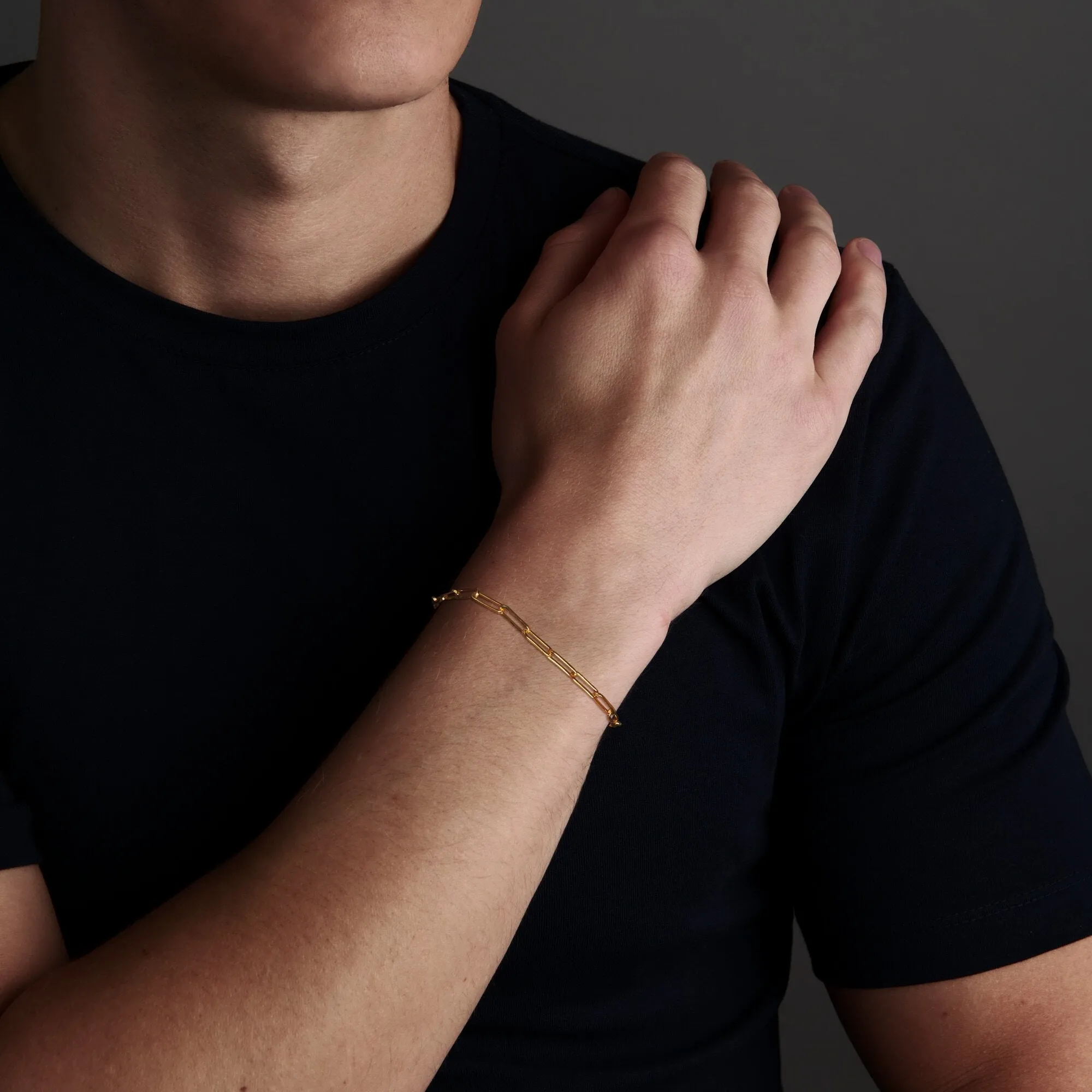 Paperclip Chain Bracelet