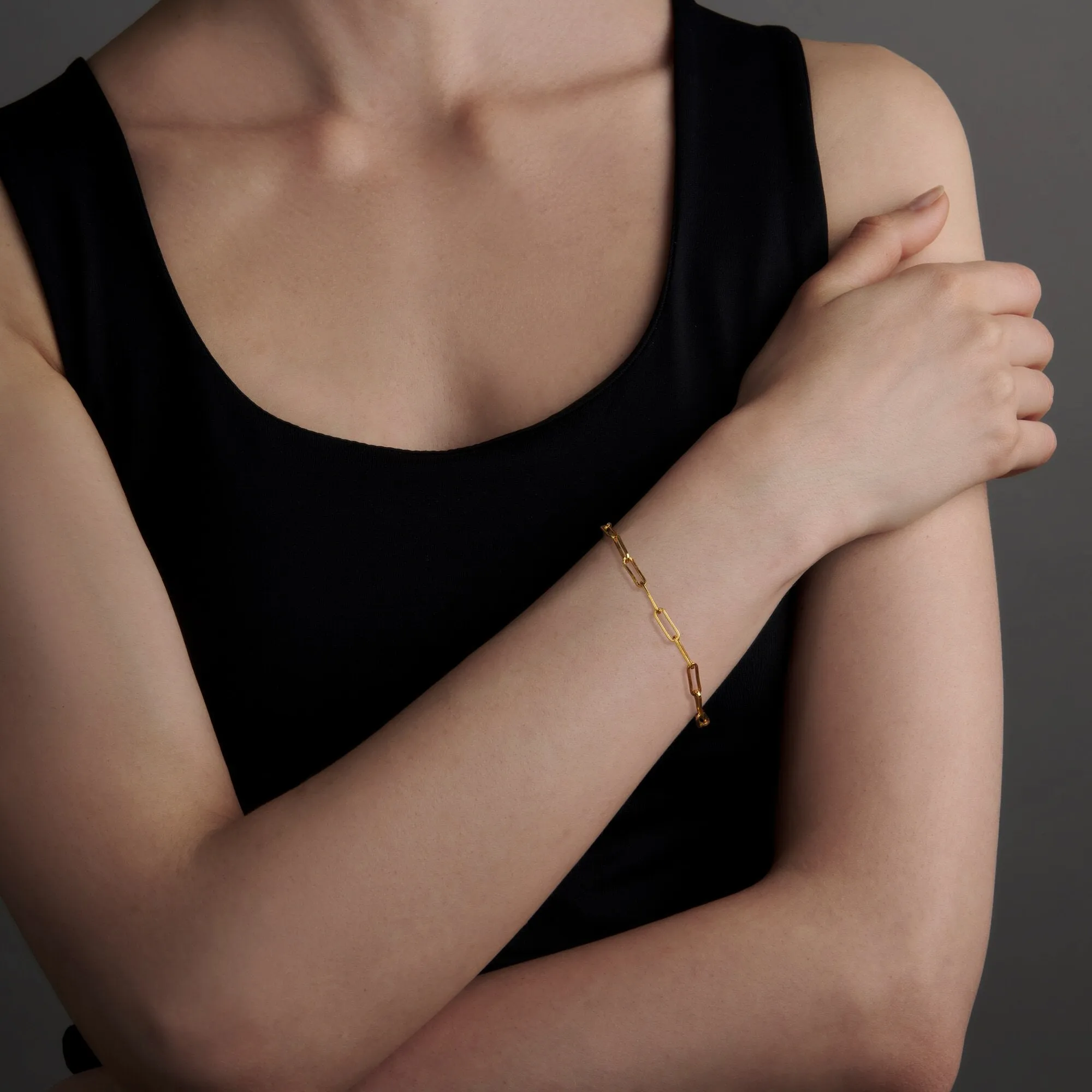 Paperclip Chain Bracelet