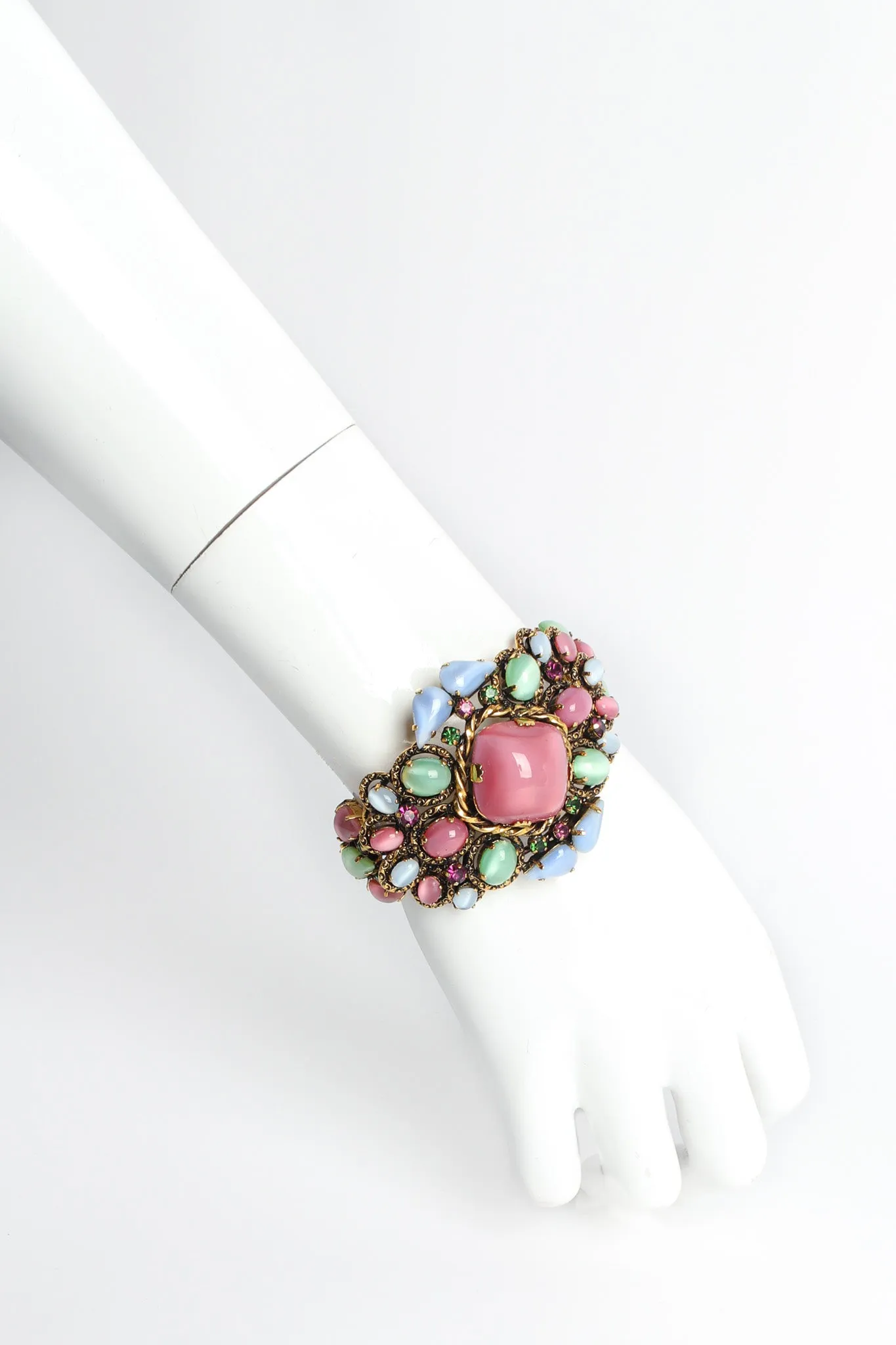 Pastel Glass Stone Bracelet
