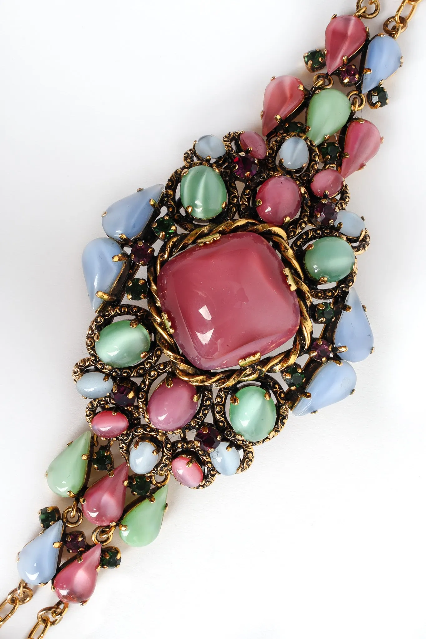 Pastel Glass Stone Bracelet