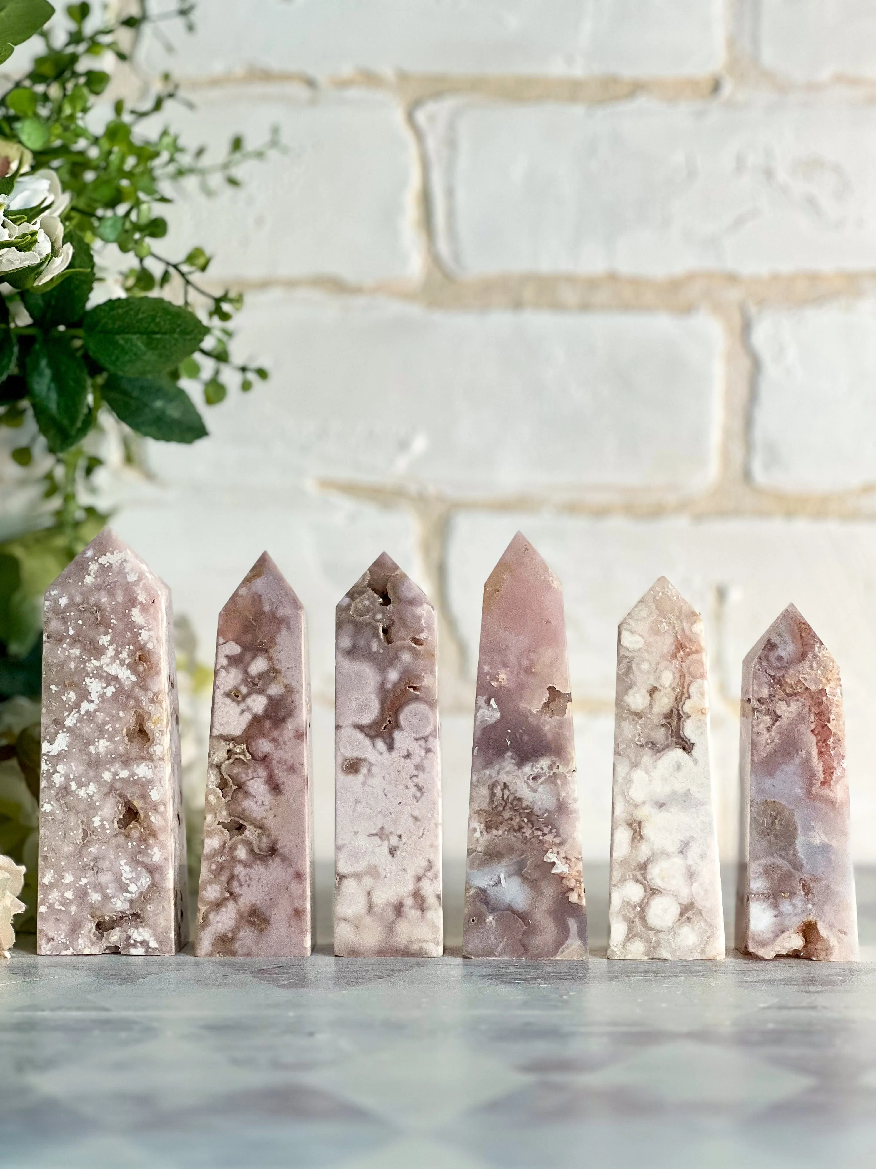 PINK AMETHYST TOWERS