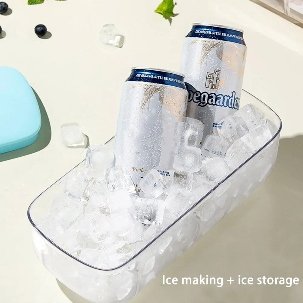 Press Type Ice Cube Maker