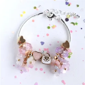 Pretty Posy Charm Bracelet