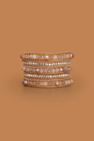 Prismatic Pink Five Layer Wrap