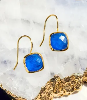 Quartz Drop Earrings