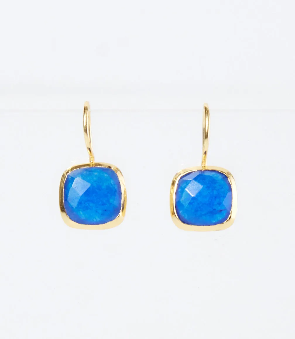 Quartz Drop Earrings