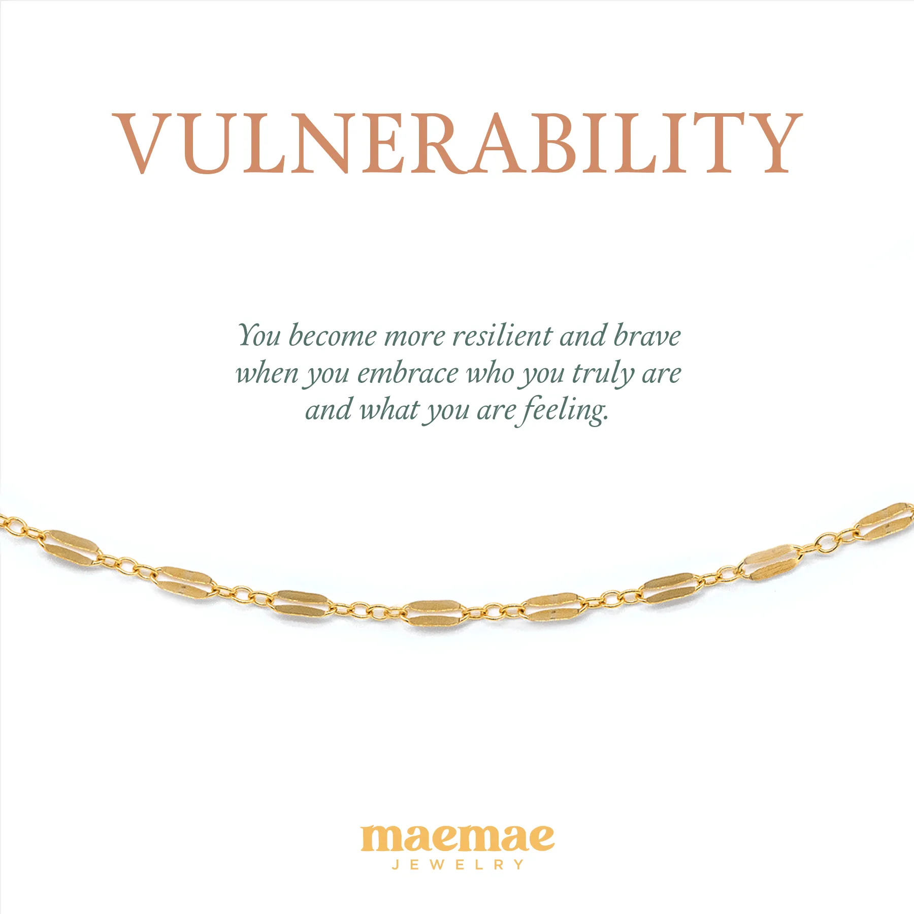 "Vulnerability" Bracelet
