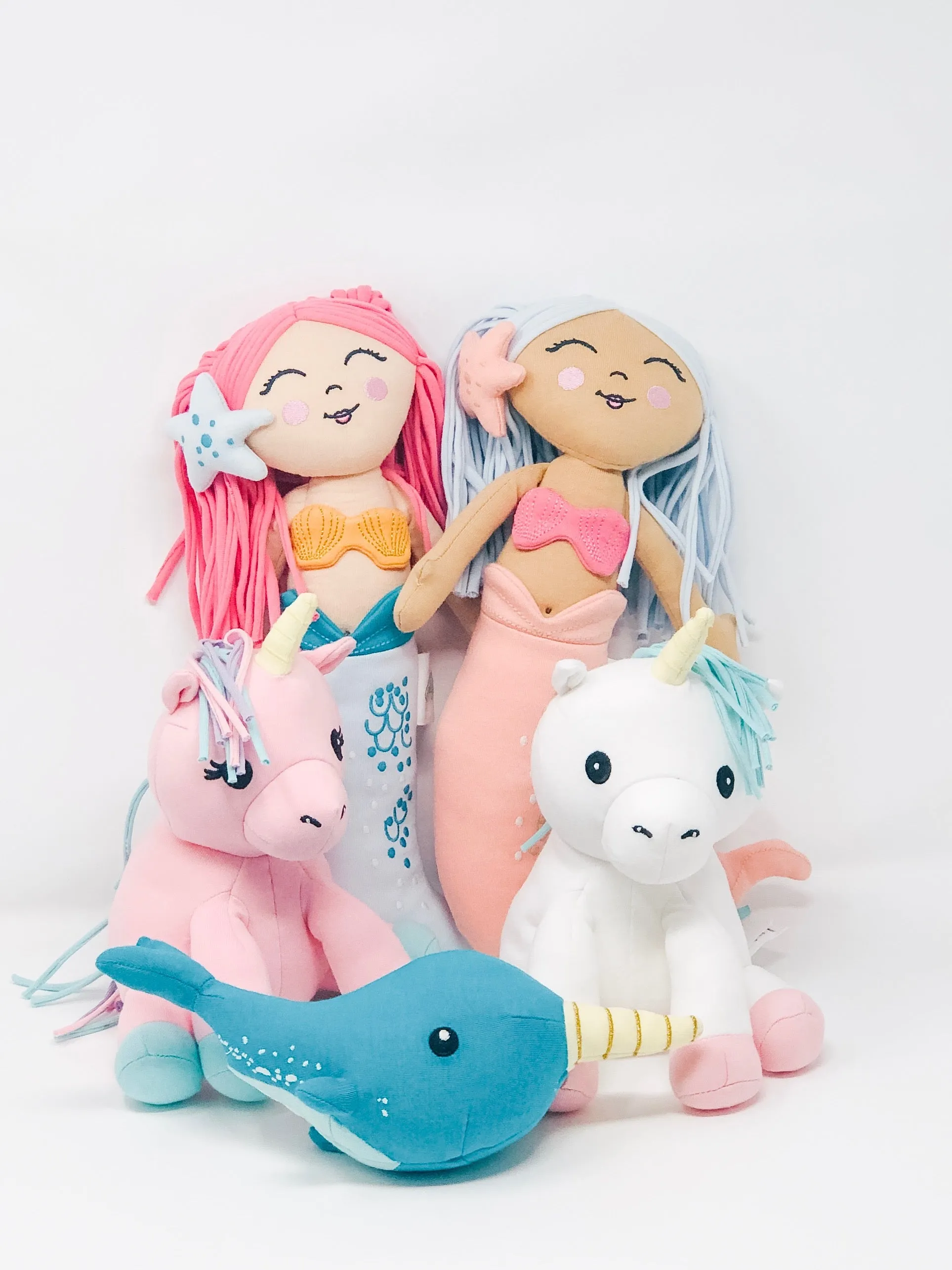 Rainbow The Unicorn - Organic Plush Animal