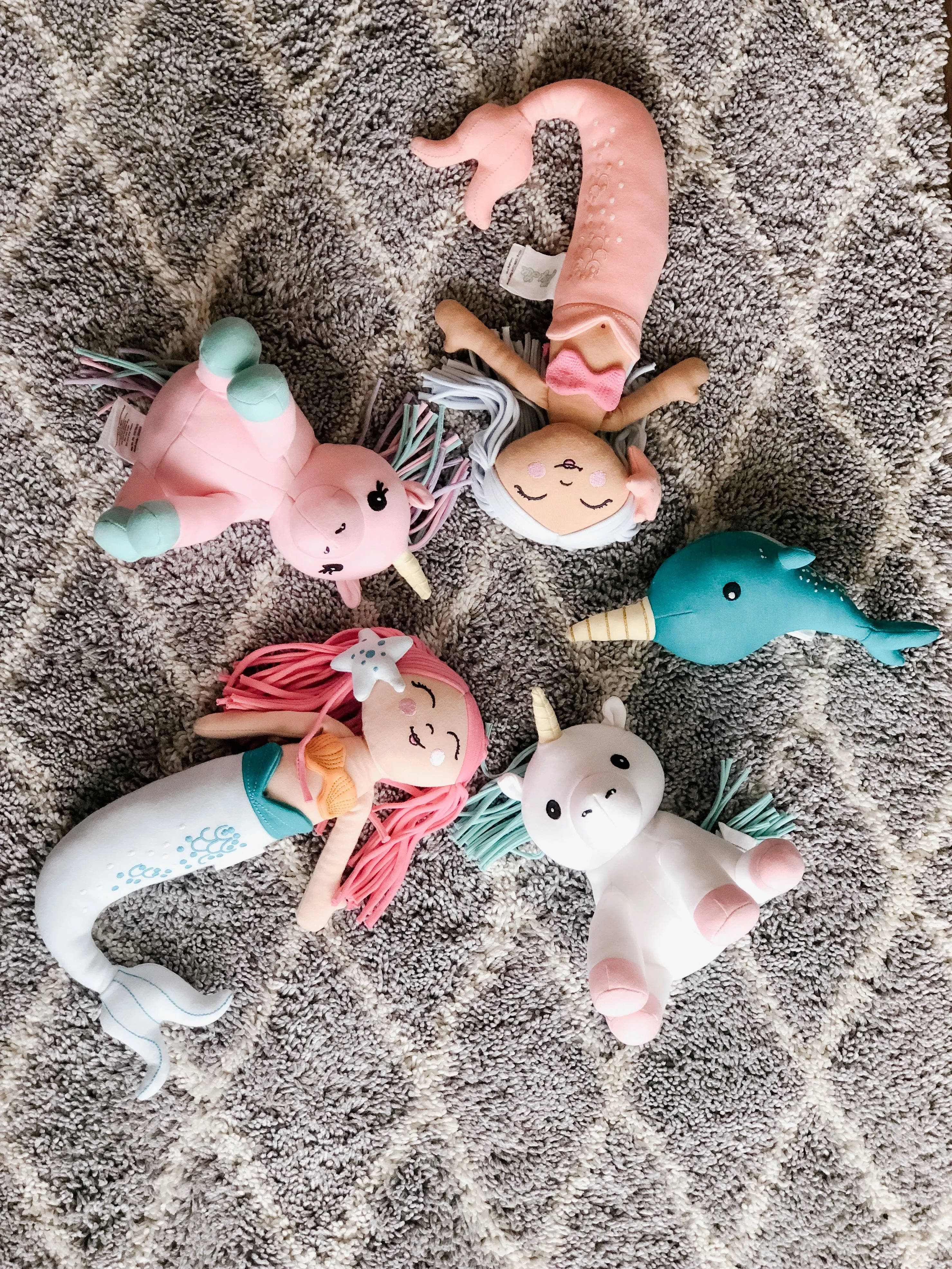 Rainbow The Unicorn - Organic Plush Animal