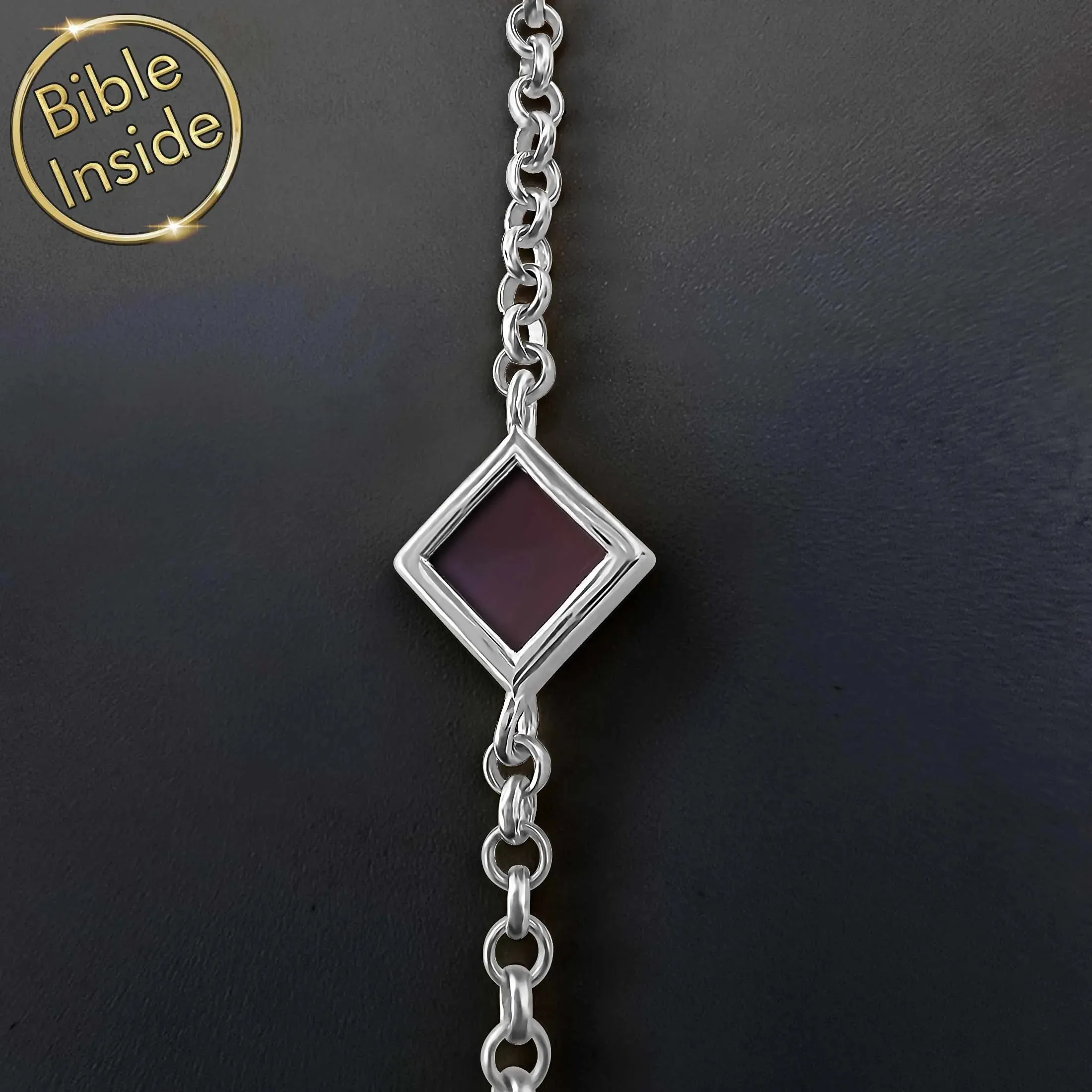 Religious Bracelet with Nano Bible - Essence Bracelet